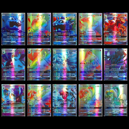100/120pcs Cartoon Game Card Pokemon Card 95 GX Pokemon Card - Wickedways