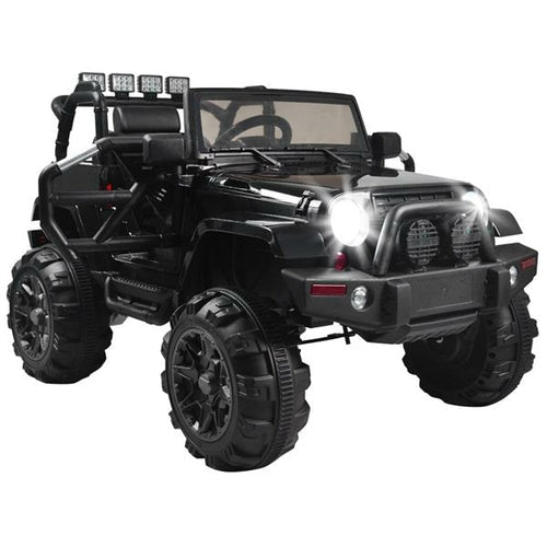 12V Kids Ride On Car SUV MP3 RC Remote Control LED Lights - Wickedways