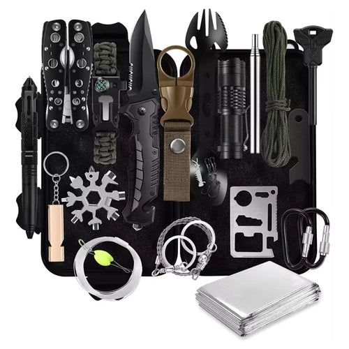 31 Pieces in 1 Bag Survival Gear and Equipment - Wickedways
