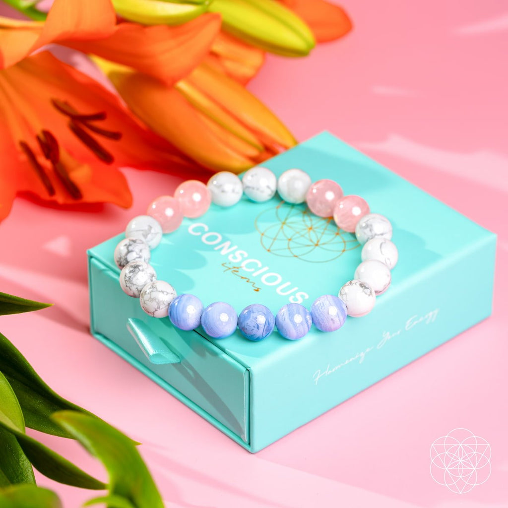 3AM Thoughts Off - Deep Sleep Trio Bracelet - Wickedways