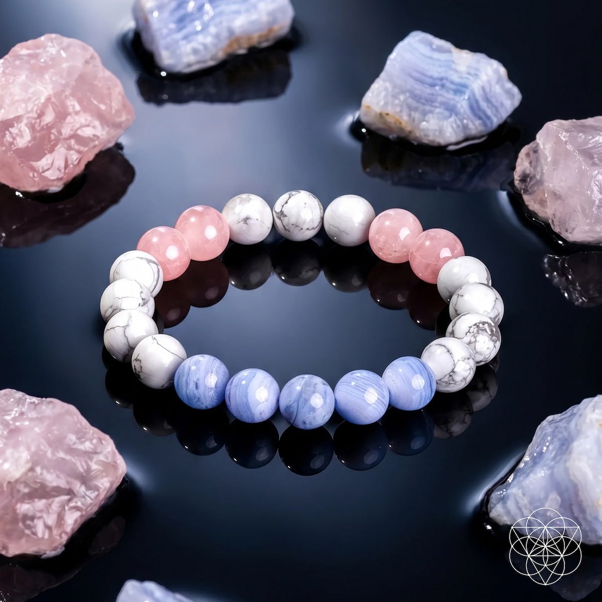 3AM Thoughts Off - Deep Sleep Trio Bracelet - Wickedways