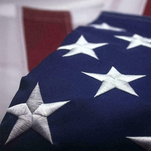 American Flag Outdoor Heavy Duty Embroidered Stars USA Flag - Wickedways